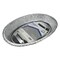 Home Plus Home Plus Durable Foil 11-1/2 in. W X 16-1/2 in. L Oval Roaster Pan Silver 2 pc D45010 - alternate 2